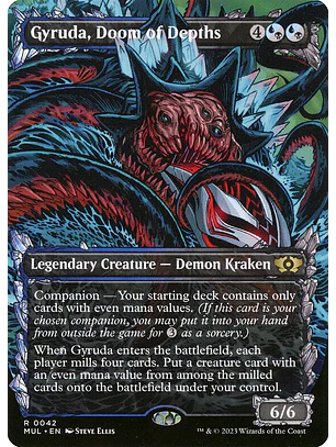Gyruda, Doom of Depths (Showcase foil) | Inglés | NM | MUL