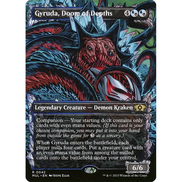 Gyruda, Doom of Depths (Showcase foil) | Inglés | NM | MUL 1