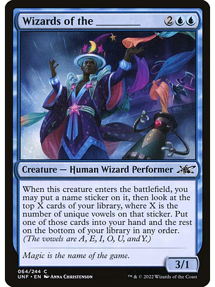 Wizards of the _____ | Inglés | NM | UNF