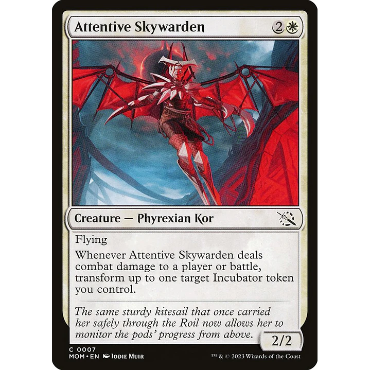 Attentive Skywarden | Inglés | NM | MOM 1