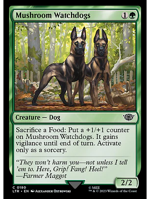 Mushroom Watchdogs | Español | NM | LTR