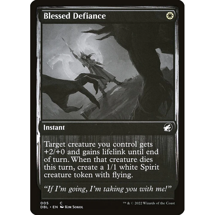 Blessed Defiance | Inglés | NM | DBL 1