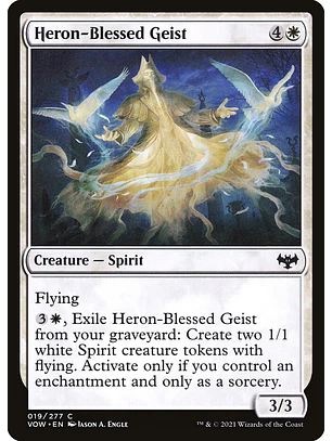Heron-Blessed Geist | Inglés | NM | VOW