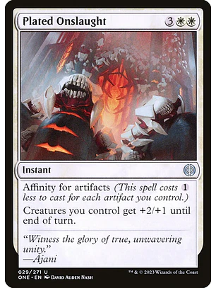 Plated Onslaught | Inglés | NM | ONE