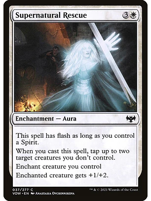 Supernatural Rescue | Inglés | NM | VOW