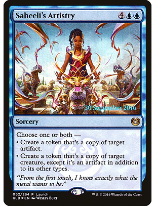 Saheeli's Artistry (foil) | Español | NM | PKLD