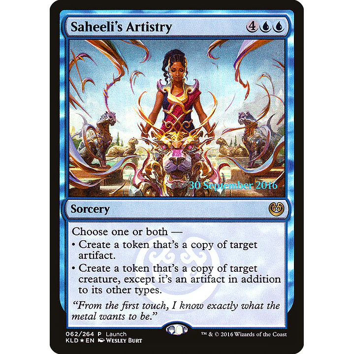 Saheeli's Artistry (foil) | Español | NM | PKLD 1
