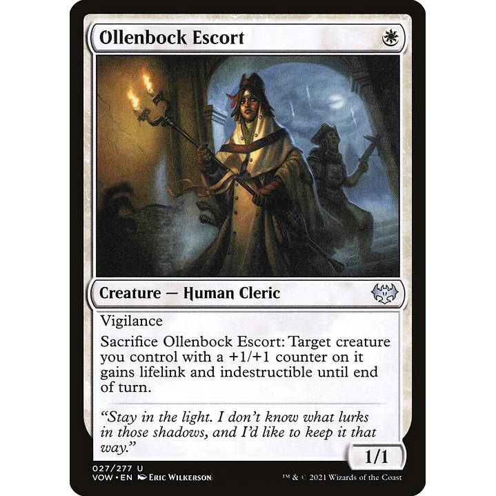 Ollenbock Escort | Inglés | NM | VOW 1