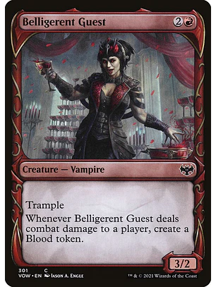 Belligerent Guest (Showcase) | Inglés | NM | VOW