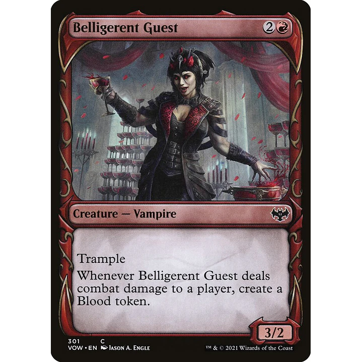Belligerent Guest (Showcase) | Inglés | NM | VOW 1