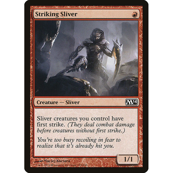 Striking Sliver | Inglés | NM | M14 1