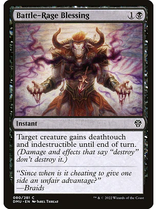 Battle-Rage Blessing | Inglés | NM | DMU