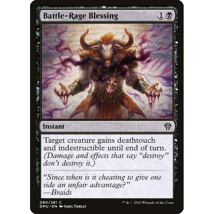 Battle-Rage Blessing | Inglés | NM | DMU 1
