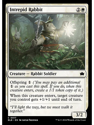 Intrepid Rabbit | Español | NM | BLB