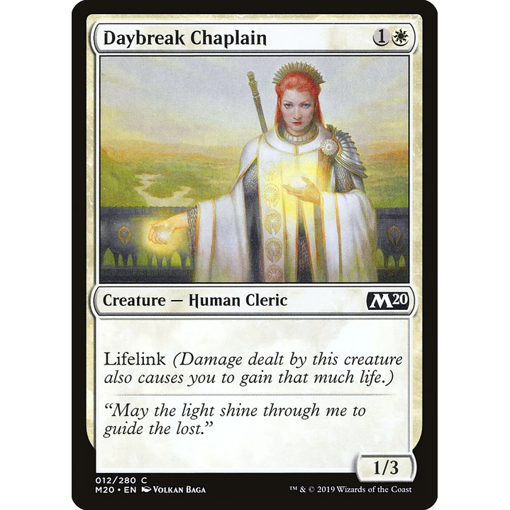 Daybreak Chaplain | Español | NM | M20 1
