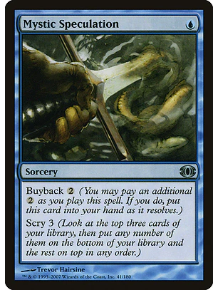 Mystic Speculation | Inglés | NM | FUT