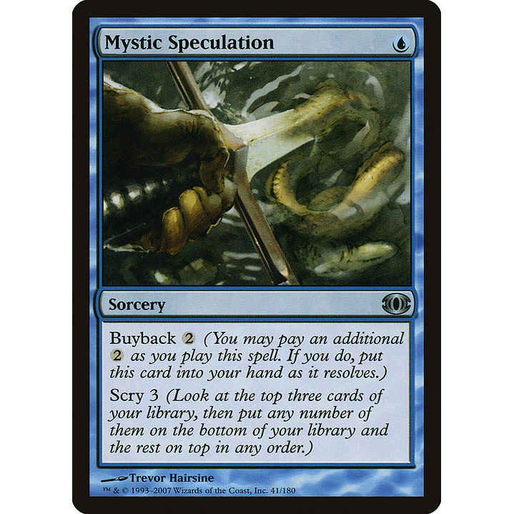 Mystic Speculation | Inglés | NM | FUT 1