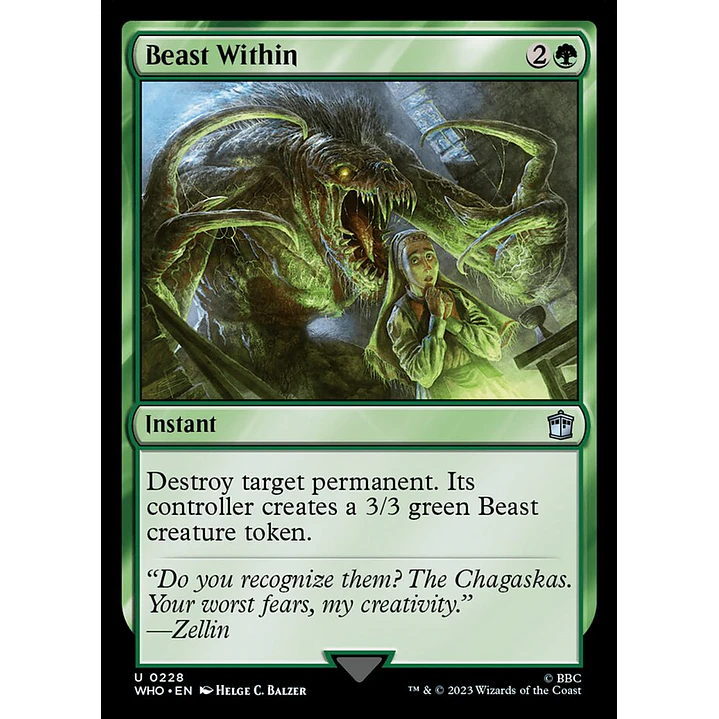 Beast Within | Inglés | NM | WHO 1