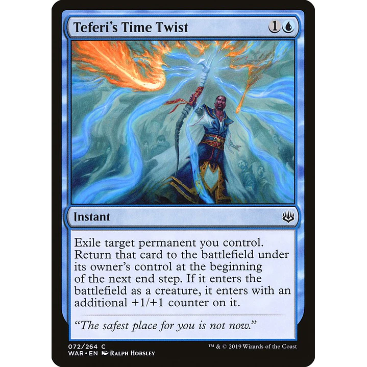 Teferi's Time Twist | Español | NM | WAR 1