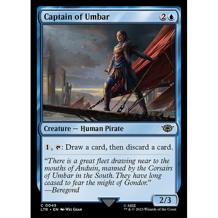 Captain of Umbar | Español | NM | LTR 1