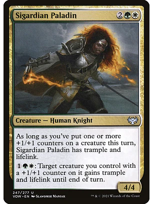 Sigardian Paladin | Inglés | NM | VOW