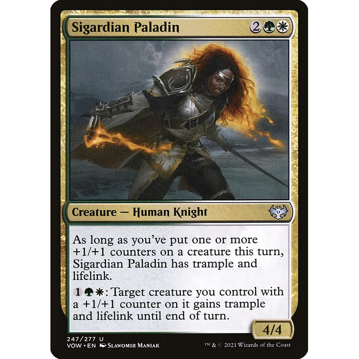Sigardian Paladin | Inglés | NM | VOW 1