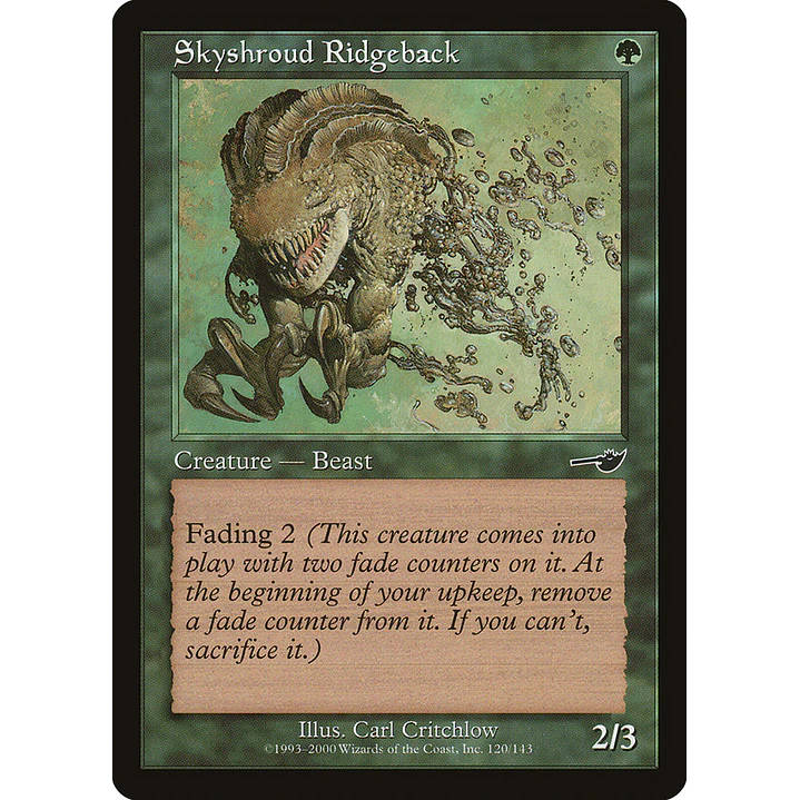 Skyshroud Ridgeback (Retro Frame) | Inglés | NM | NEM 1