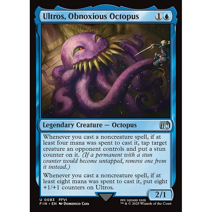 Ultros, Obnoxious Octopus | Español | NM | FIN 1
