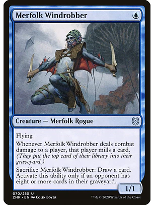 Merfolk Windrobber | Inglés | NM | ZNR