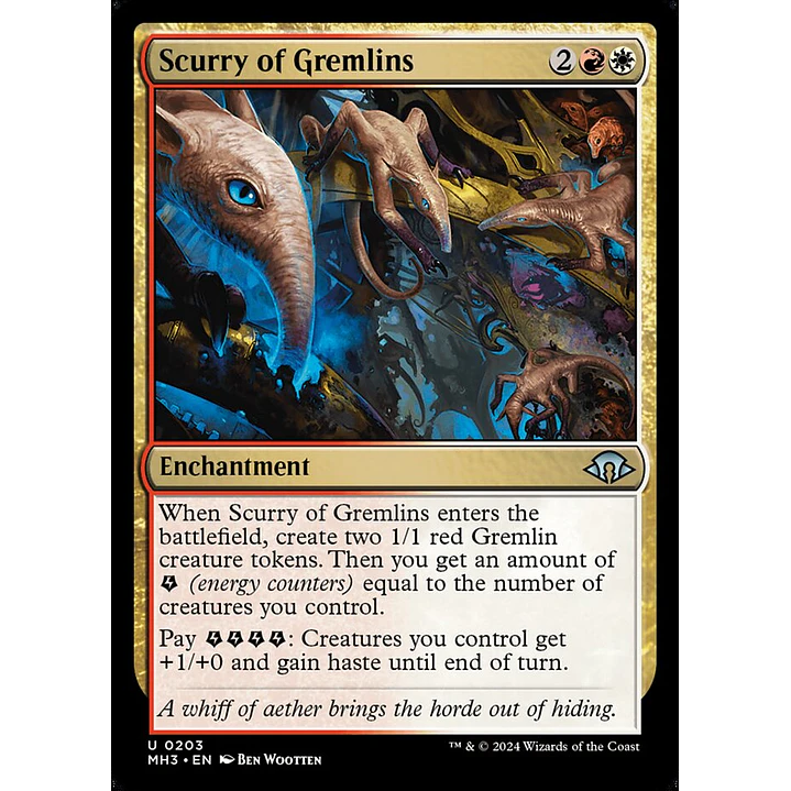 Scurry of Gremlins | Español | NM | MH3 1