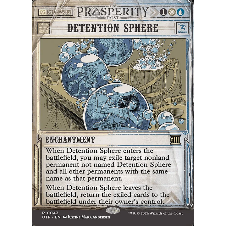 Detention Sphere (Showcase) | Inglés | NM | OTP 1