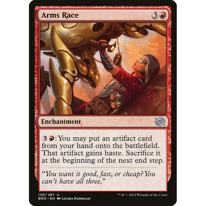 Arms Race | Inglés | NM | BRO 1
