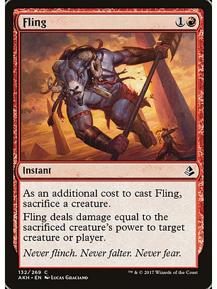 Fling | Inglés | NM | AKH