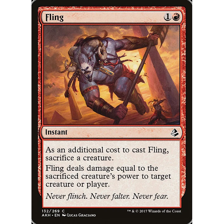 Fling | Inglés | NM | AKH 1