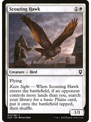 Scouting Hawk | Inglés | NM | CLB
