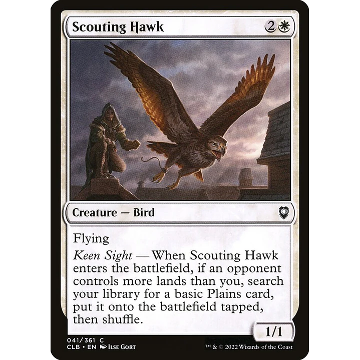 Scouting Hawk | Inglés | NM | CLB 1
