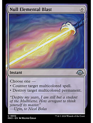 Null Elemental Blast | Español | NM | MH3