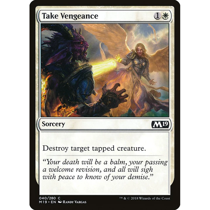 Take Vengeance | Inglés | NM | M19 1