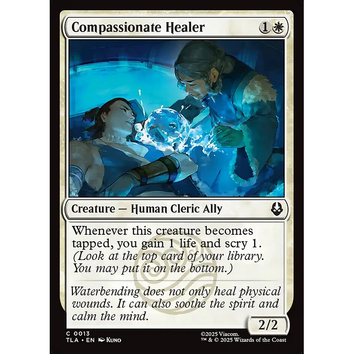 Compassionate Healer (foil) | Español | NM | TLA 1