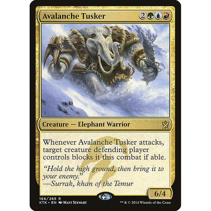 Avalanche Tusker | Español | NM | KTK 1
