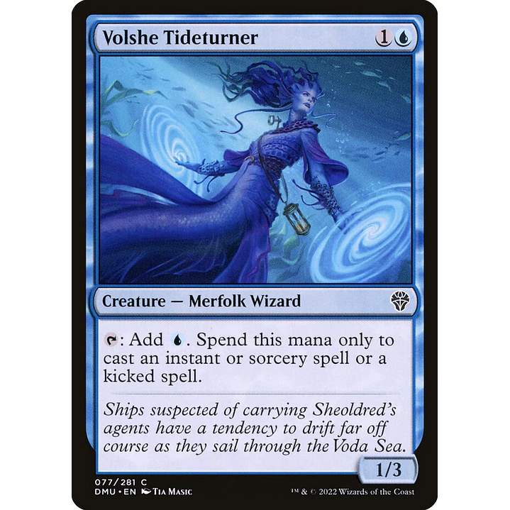 Volshe Tideturner | Inglés | NM | DMU 1