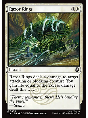 Razor Rings | Español | NM | TLA