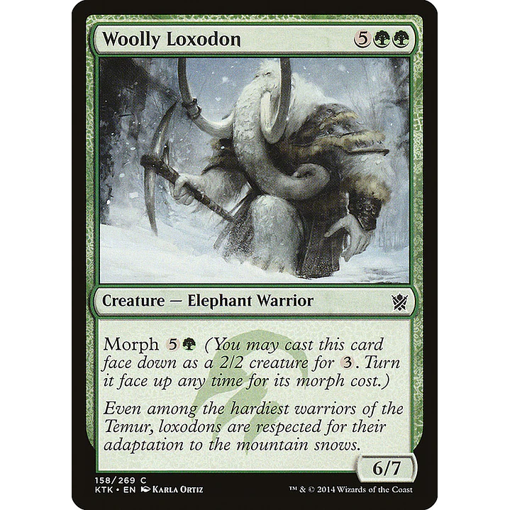 Woolly Loxodon | Español | NM | KTK 1