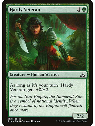 Hardy Veteran | Español | NM | RIX