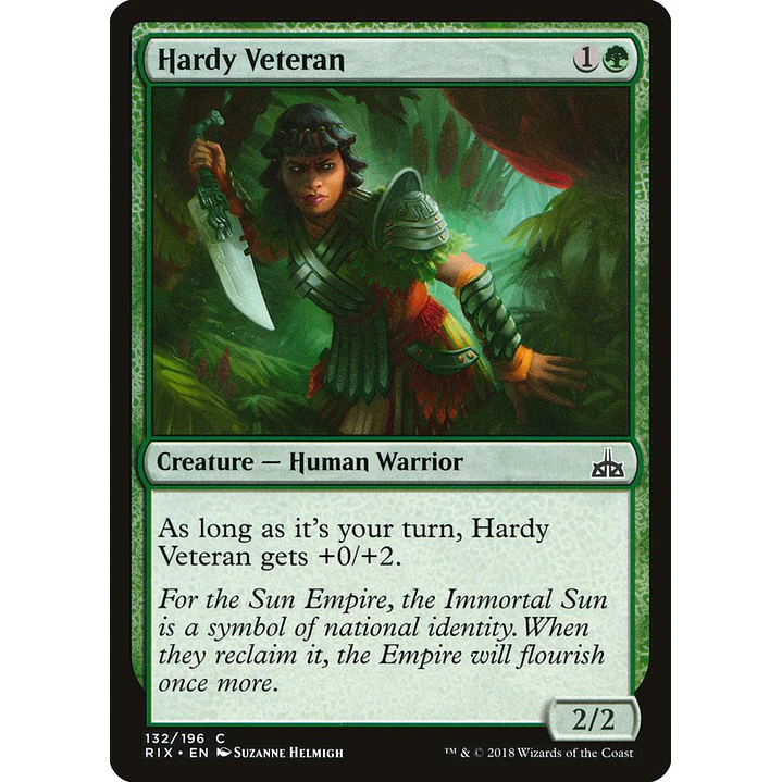Hardy Veteran | Español | NM | RIX 1