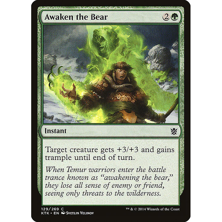 Awaken the Bear | Español | NM | KTK 1