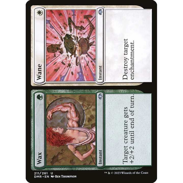 Wax // Wane | Inglés | NM | DMR 1