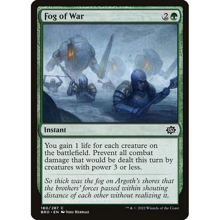 Fog of War | Español | NM | BRO 1