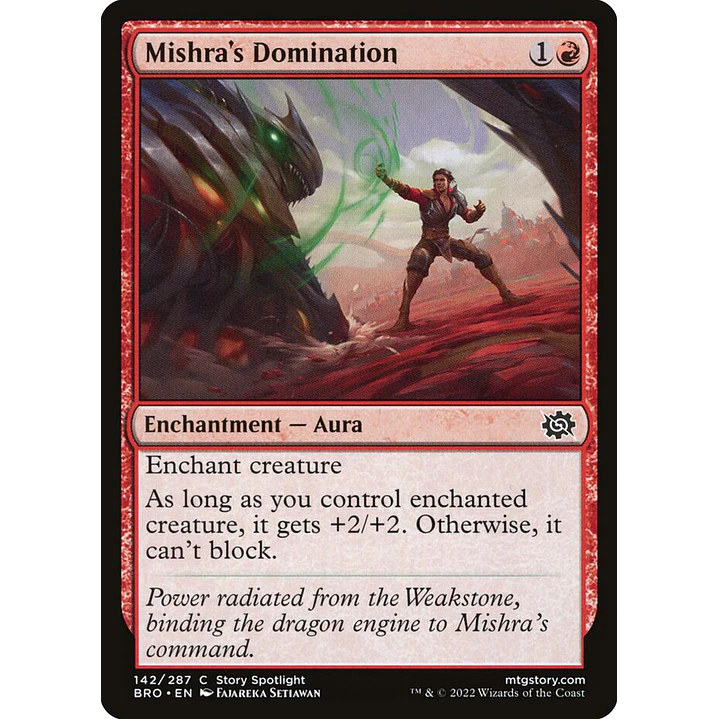 Mishra's Domination | Inglés | NM | BRO 1