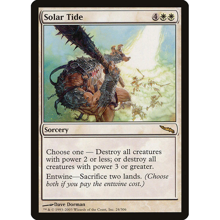 Solar Tide | Español | NM | MRD 1
